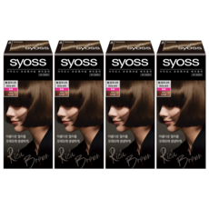 사이오스 프로페셔널 헤어컬러 새치커버, 5-N리치브라운, 4개