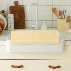 Daily Like 矽膠水槽拍板, 08奶油, 1個