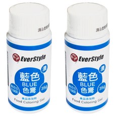 柏泰 EveryStyle 藍色色膏 烘焙裝飾、翻糖著色最佳選擇, 35g, 2入