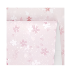 WA. WALL ART INDOORS 歐風防水自黏壁紙 PVC材質, 櫻花淺粉