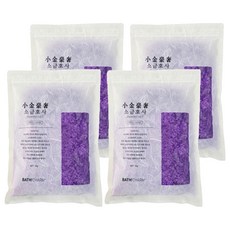 바스참 다이아몬드솔트 입욕제 라벤더, 1kg, 4개
