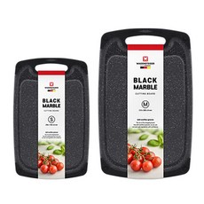 바겐슈타이거 블랙 마블 도마, 1세트, 소 + 중