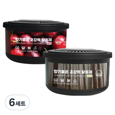 CARSSOK 香氛除臭劑2件組, 6套, 黑櫻桃, 芬多精