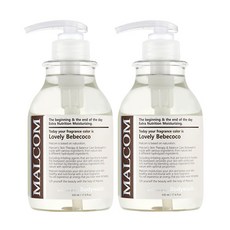 MALCOM 瑪律科姆 滋養保濕沐浴露 Lovely Bebecoco, 520ml, 2瓶