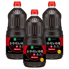 이엔푸드 돈부리노타레소스, 1.8L, 3개