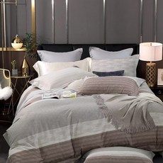 J-bedtime 床寢時光 天絲舖棉兩用被套 6件式床罩組 VMB7878L