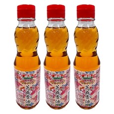 順發油品 冷壓芝麻香油, 220ml, 3瓶