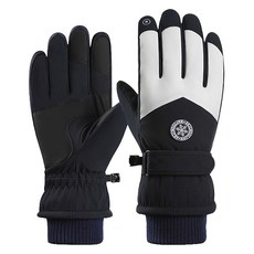 앤티스 남성용 스마트터치 스키장갑 양손착용, 윈드가드네이비, 1세트