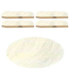 台灣敏愛 羊毛氈補充包 WR-90 產地澳洲, 雪白色, 4組