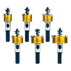 SAINTF 鈦高速鋼開孔器 6件組, 1套