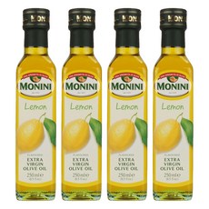 Monini 特級初榨橄欖油檸檬, 250ml, 4個