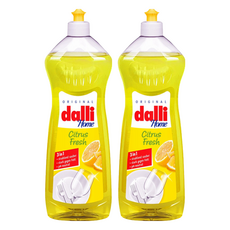 dalli 達麗 全效能3合1 超濃縮 洗碗精 檸檬香味, 1L, 2瓶