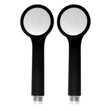 bathtem 霧面黑風淋室, 啞光黑, 2個