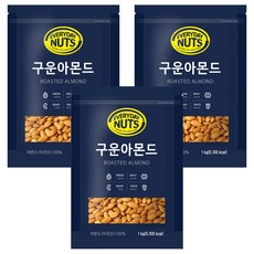 에브리데이넛츠 구운아몬드, 1kg, 3개