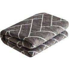 HANIL MEDICAL bedding 高級超細纖維鋪棉可水洗電熱毯 EPH-201S, 灰色, 單人(110 x 200 cm)