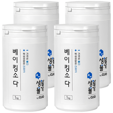 CLIO 生活物價 小蘇打多功能清潔劑, 1kg, 4個