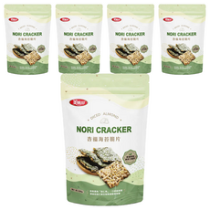 美味田 杏福海苔脆片 200g, 5包