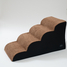 뽀몽 강아지 계단 4단, 커피브라운, 1개