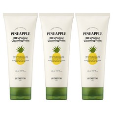 SKINFOOD 鳳梨BHA去角質洗面乳, 150ml, 3條