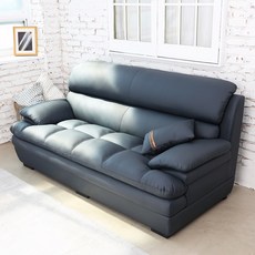 REVE 가구 린즈 3인용 소파 방문설치, 네이비