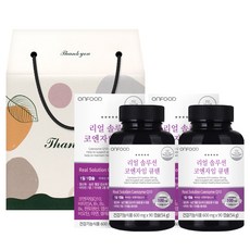 ONFOOD 輔酶Q10膠囊禮盒 54g, 90顆, 2個