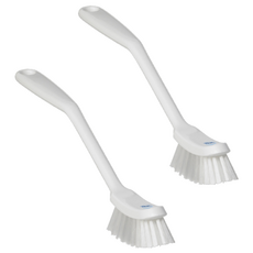 Vikan 手把刷 小, 白色, 2個