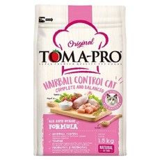 TOMA-PRO 優格 成幼貓 化毛高纖配方 乾飼料, 雞肉 + 米, 1.5kg, 1袋