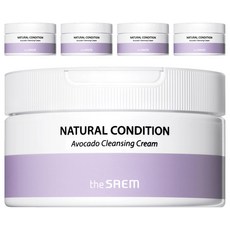 더샘 내추럴 컨디션 아보카도 클렌징 크림, 300ml, 5개
