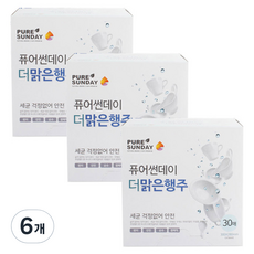 Pure Sunday The Malkeun 更潔淨抹布, 30入, 6個