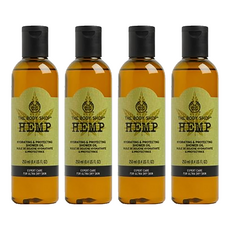 더바디샵 햄프 하이드레이팅 & 프로텍팅 샤워 오일, 250ml, 4개