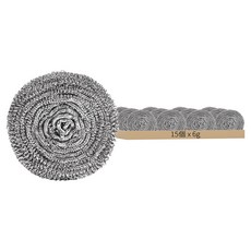 小麥購物 清潔鋼絲球 4cm 6g, 15個, 1組