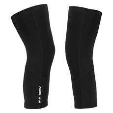 Nalini Logo 護膝保暖套 左右, 黑色, 1個