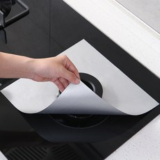 Market A 瓦斯爐保護墊 銀色, 4個