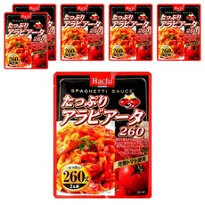 HACHI 義麵醬 辣蕃茄, 日本原裝進口, 蔬菜的鮮甜香氣配上嗆紅香辣紅醬, 260g, 6包