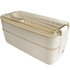 PRITCHEN Needco Eco Slim 雙層便當盒, 單一顏色, 1個