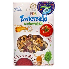 Bartolini 動物造型五色義大利麵, 250g, 1盒