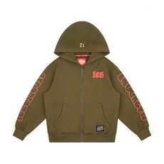 ICEBISCUIT 氣球版型連帽拉鍊外套 IB33JD501