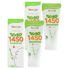 예꼬맘 고불소 1450 어린이 치약, 2개, 60g