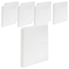 韓國 DREAM 360度彈簧透明文件夾 20張 ver2, 透明, 8個