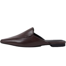 여성용 스틸레토 심플 스티치 뮬 2cm d36