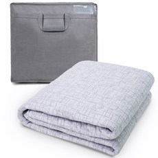 DAEJIN ELECTRONICS 可水洗半超細纖維材質碳纖維電熱毯 DEB-612, 單一顏色, 單人(110 x 180 cm)