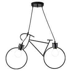 Honey Comb 工業風自行車餐廳吊燈 E27燈頭 金屬烤漆 高度可調, 1入, 工業風