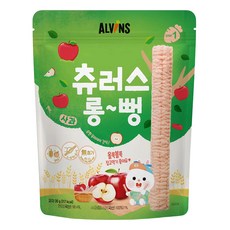ALVINS 愛彬思 蘋果白米棒, 30g, 1個, 蘋果味
