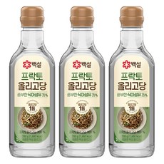 백설 올리고당, 700g, 3개