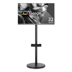 더함 FHD QLED 돌비 AI 구글 3.0 홈시네마 스마트 TV + 삼탠바이미 스탠드 라이트, NA321QLED, MS22-241-B(블랙), 1개