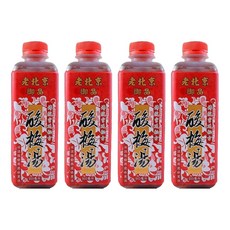 家鄉老北京 御品酸梅湯, 900ml, 4瓶