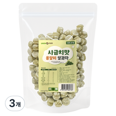 GreenOnefood 米餅乾, 3個, 30g, 菠菜味