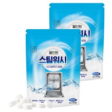 Saenghwalgongsik 多合一蒸汽洗碗機專用洗碗錠 50入, 2個, 250g