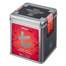 Dilmah 帝瑪 T系列法式香草玫瑰茶, 100g, 1入, 1個