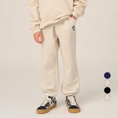 YALE KIDS 青少年兒童款拱形標誌運動刷毛保暖長褲 YJCRPTZ43836